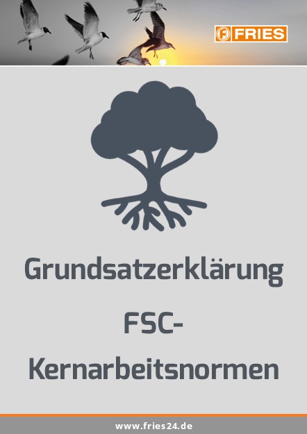 Grundsatzerklärung zu den FSC-Kernarbeitsnormen FRIES 2022