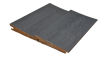 Keilspundprofil nord. Fichte 26/15x146mm - 4,2m RAL 7016 anthrazitgrau, US1,VPE=4 St. - More 1