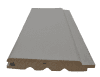19x121mm Profilbrett Softline Fichte endbehandelt OSMO Inpex lichtgrau deckend - More 1