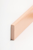 Fußleiste13x58mm Oberkante abgerundet Eiche lackiert, 2,40m #60.13.58.1 (0024) - More 1