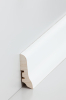 Fußleiste 20x60mm Esche weiß lackiert Furnierummantelt 2,50m #22.60.31 (0031) - More 1