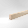 Fußleiste 16x40mm Ahorn lackiert Furnierummantelt 2,50m #16.40.5 (0040) - More 1
