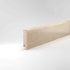 Fußleiste 16x60mm Ahorn lackiert Furnierummantelt 2,50m #16.61.5 (0050) - More 1