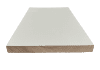21x195mm Glattkantbrett nord. Fichte endbehandelt OSMO Inpex weiß deckend - More 1