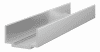 eurotec Unterkonstruktionsverbinder 24x50x200mm für Systemprofil EVO, Aluminium, VPE=10 Stück - More 1