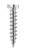 eurotec Terrassengleiterschraube A4 4,2x24mm Edelstahl gehärtet, inkl. Bit, VPE=100 Stück - More 1
