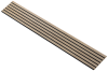 I-Wood Paneel Basic Eiche dunkelbraun geölt 2780x300x16mm Filz:schwarz,MDF braun EN622-5, E1 - More 1