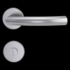 GRIFFWERK Rosettengrt. VAYA 254 Viva WC Edelstahl matt,  8/8mm, TD 38-50mm, Rosette rund - More 1