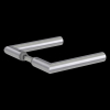 GRIFFWERK Griffpaar VAYA 195 Lucia Edelstahl matt,  8mm, für Glastürbeschlag, - More 1