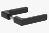 GRIFFWERK Griffpaar VAYA 265 Minimal Modern Graphitschwarz,  8mm, für Glastürbeschlag, - More 1