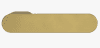 GRIFFWERK Türgriffgarnitur Avus ONE OS-GP Gold matt,  8mm, TD 38-45mm, Rosettenlos, - More 1