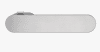 GRIFFWERK Türgriffgarnitur Avus ONE OS RE Samtgrau, smart2lock,  8mm, TD 38-45mm, - More 1