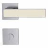 PRÜM Drückerset Quattra Inlay WC Edelstahl matt/Inlay G-TEC® Livesimple - More 1