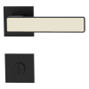 PRÜM Drückerset Quattra Inlay WC Graphitschwarz/Inlay G-TEC® Livesimple - More 1