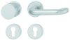 HOPPE Rosetten-WSG Paris Aluminium F1 PZ 58/42KV/42KVS/138, 8 mm, Türdicke 37-42 mm, - More 1