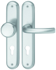 HOPPE Langschild-WSG Tokyo Aluminium F1 PZ 1710/273P, 8/72 mm, Türdicke 37-42 mm, - More 1