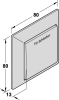 GEZE Unterbrechertaster UP (Unterputzmontage) weiß RAL 9016 - More 1