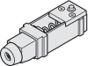 Anschlagdämpfer Slido D-Line 11 für Türen bis max. 50 kg, Push-To-Open-Funktion - More 1