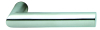 HOPPE Drückerpaar Amsterdam Aluminium F1 1400, 8 mm, für Glastürbeschlag - More 1
