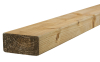 40x90mm Unterkonstruktion Kiefer KDI braun NTR A gehobelt, Kanten gerundet - More 1