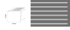Döllken TKNG A40 0146 dunkelgrau PVC-Treppenkante 250 cm 40/40mm   VE=10 x 2,5 m - More 1