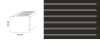 Döllken TKNG A40 0110 schwarz / 0138 hellgrau PVC-Treppenkante, 250 cm 40/40mm   VE=10 x 2,5 m - More 1