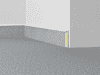 T-KSO 60 Weiß Teppichkernsockelleiste # Döllken # - More 1