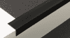 PVC-Treppenkante #13420 zum Aufsetzen TK 60/42mm schwarz VE=20x2,50m - More 1