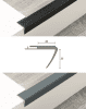 PVC-Treppenkante #19392 3mm Einschub TEK 30/35/3mm VE=20x2,50m - More 1