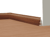 Sockelleiste MD63 Decorprofil Döllken W112 / 2287 Merbau / 250cm - More 1
