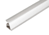 Wandanschlußleiste weiß inkl. Trägerleiste 4200mm, Profil 118 - More 1