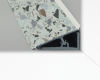 S68048 FG WAP Abruzzo colore 31x16mm 4200mm RAUWALON perfect-line - DL: grau - More 1