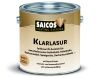 Saicos Klarlasur farblos # 0111 0,75L Seidenmatt 1L = ca. 13m²/2 Anstr. - More 1