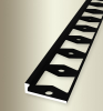 Küberit Fliesen-Abschlussprofil h=3mm/4,5mm Typ 301G Pulverb.-schwarz 250cm #2193017114 - More 1