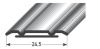 Auer Übergangsprofil Nr. 10 24,5mm selbstklebend SB bronze dunkel 1m 311584 - More 1