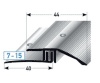 Auer APL-Höhenausgleichsprofil Nr. 256 7-15mm SB silber 1m 458722 - More 1