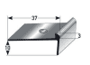 Auer Treppenkante Nr. 437 10x37x3mm gebohrt SB silber 2,7m 682202 - More 1