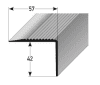 Auer Treppenkante Nr. 366 42x57mm aufklebbar weich PVC grau 2,5m 528401 - More 1