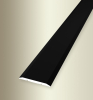 Küberit Übergangsprofil Alu. pulverbesch. 25x2mm Typ 442 SK 1m schwarz matt 2154427011 - More 1
