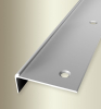 Küberit Treppenkantenprofil Aluminium 48x15mm Typ 859 mit Kleberillen 2,5m silber 32359044 - More 1