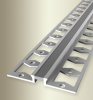 Küberit Dehnfugenprofil Aluminium m. Silikon-Einl. grau 302 S 4,5mm 2,5m F4 silber 21902344 - More 1