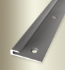 Küberit Abschlussprofil mit Einschub Aluminium Typ 804 2,5m F2 edelstahloptik (o. Nase) - More 1