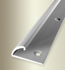 Küberit Abschlussprofil Aluminium umschlagbar Typ 370 1m F4 silber 31770041 - More 1