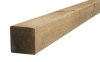 Pfosten Kiefer KDI braun NTR A 90x90mm - 4,2m 4-seitig gehobelt, Kanten gerundet - More 1