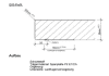 K2821 AN Arbeitsplatte Eiche Vendela Canoa 39mm 4.100x600mm Kaindl Profil GS3/0 - More 1