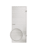 834x1.972 L&H Glasdrehtür ESG Studio/Office DIN RE Corteo matt Classic White - More 1