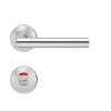 KARCHER Rosettengarnitur E300E (L-Form) BAD 71 Edelst. m.,rot/weiß,8/8 mm,TD 38-43mm,Klipprosette - More 1