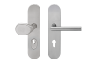 KARCHER WAT-Schutz-WSG ESG28 (L-Form) 675A PZ72 ZA Edelst. matt, Knauf/Drücker, 8/72 mm, TD 34-64 mm - More 1