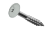 Fassadenschraube A4 150  5,5x35mm für Holz-UK Pack á 100 Stück inkl. BIT, Tin (mittelgrau) - More 1