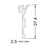 Fensterbankdichtung UD 40-25-schwarz Fensterbankdichtung UD 40-25-schwarz - More 1